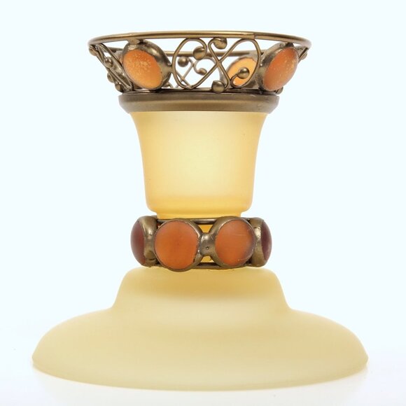 3 Pcs PartyLite Paris Retro Taper Candle Holders - Picture 5 of 7